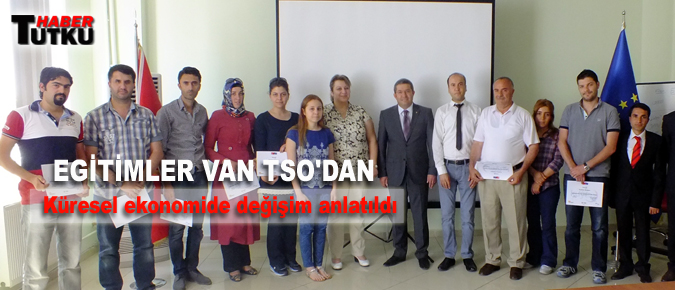 Vanlı tüccarlara küresel değişimi anlattılar