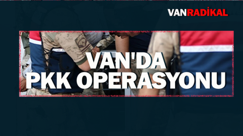 Van'da terör operasyonu 4 göz altı 