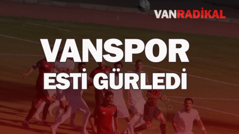 Vanspor bir kez daha başardı