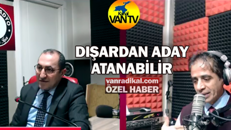 Ak Parti adayı dışardan biri olabilir mi?