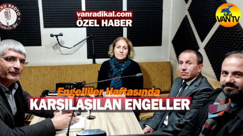 Engelli dostu Tutku Radyo'da engeller konuşuldu. 