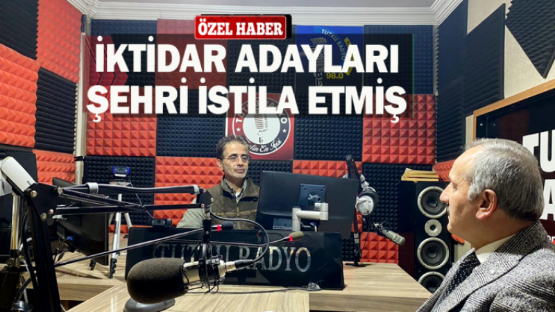 İktidar adayları şehri istila etmiş