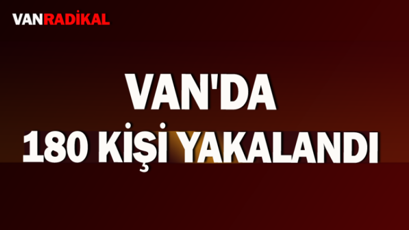 Van'da 108 düzensiz göçmen yakalandı.