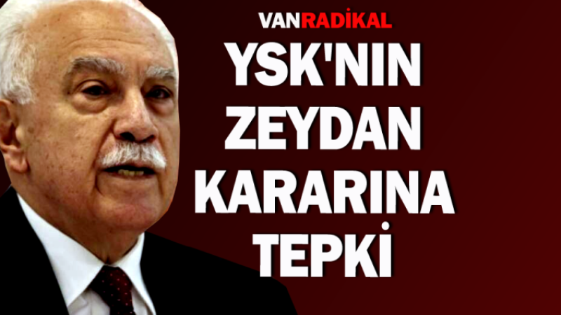 YSK'nın Van kararına tepki