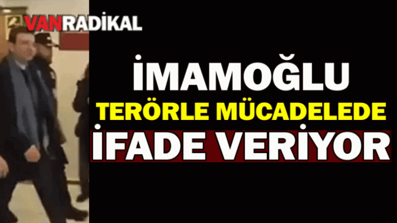 EKREM İMAMOĞLU TERÖRLE MÜCADELE ŞUBESİNDE
