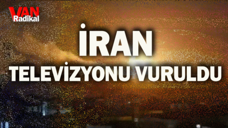 İRAN DEVLET TELEVİZYONU VURULDU