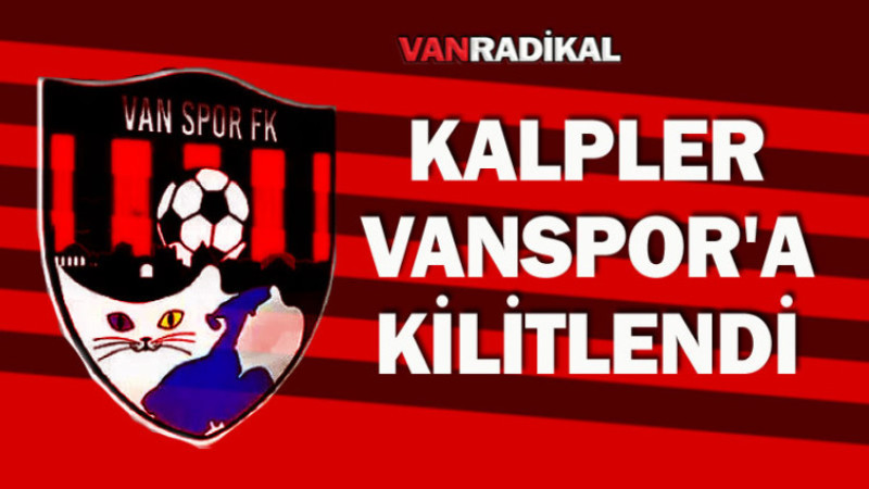 Van'da kalpler Vanspor'a kilitlendi 