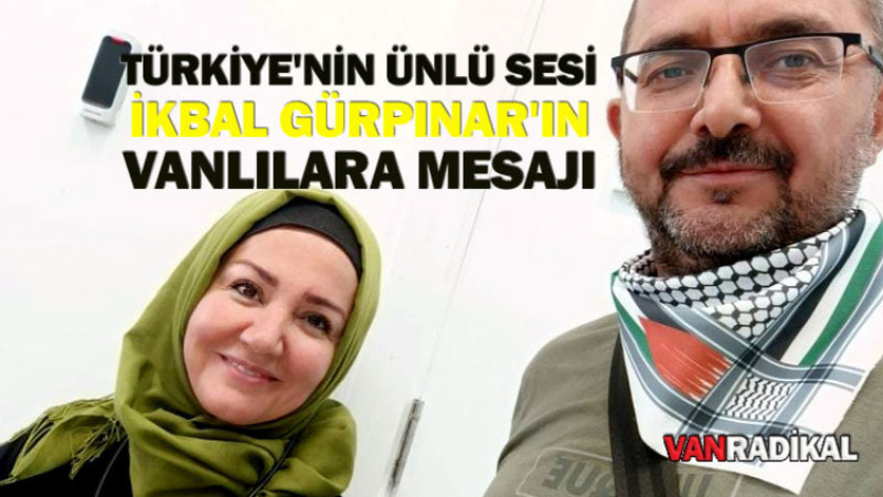 Türkiye'nin Ünlü Yayıncısından Van'a Mesaj
