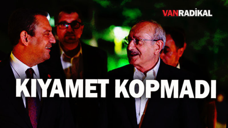 CHP 'DE KIYAMET KOPMADI 