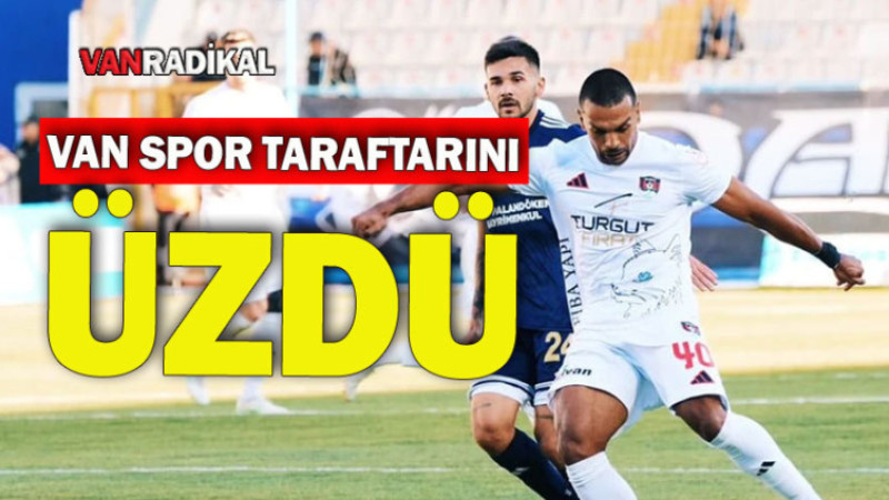 VANSPOR TARAFTARINI ÜZDÜ