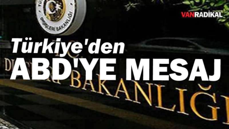 Türkiye’den ABD ve Suriye’ye Başsağlığı Mesajı