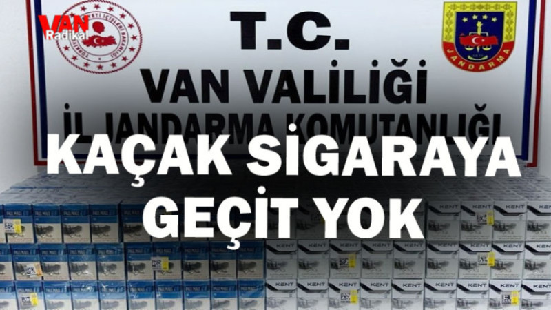 Kaçak Sigaraya Geçit Yok