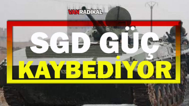 PKK/SGD Suriye'de Güç Kaybediyor