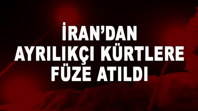 İran'da Kürt Gruplara Füze