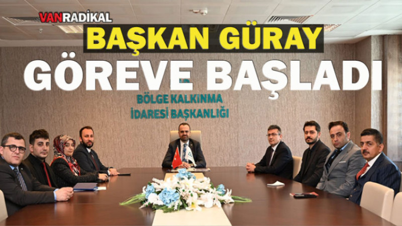 Başkan Güray Göreve Başladı