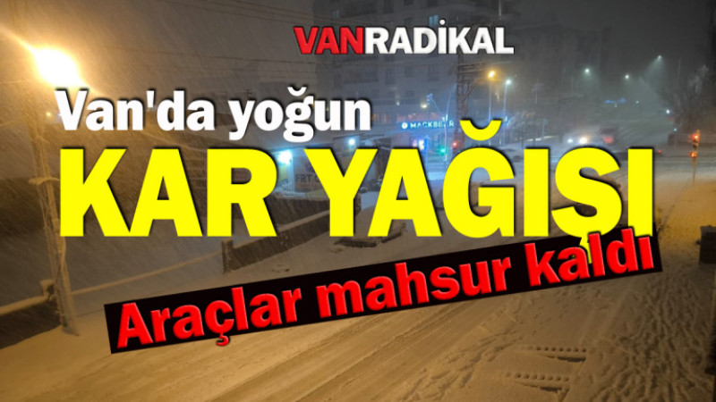 Van'da Kar Süprizi