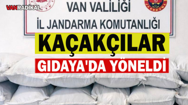 Kaçakçılar Gıdaya Bile El Attı