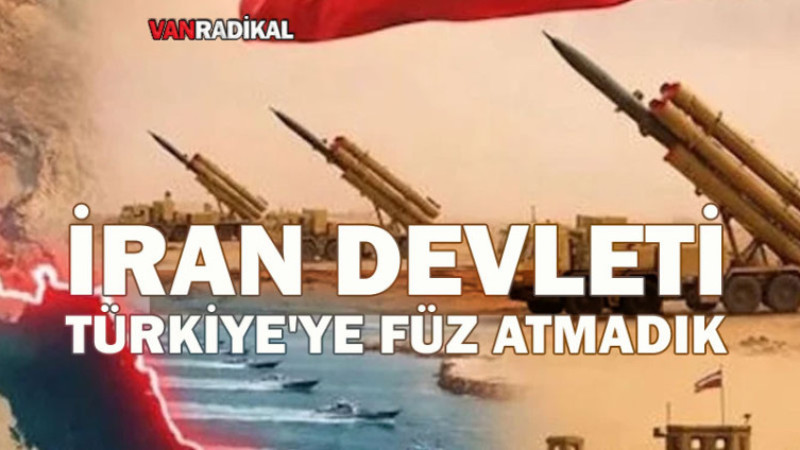 İran’dan Türkiye Açıklaması Füze Atmadık