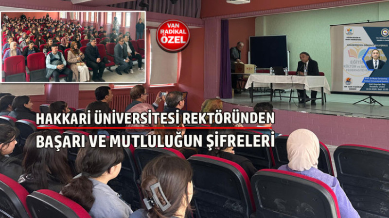  Başarı ve Mutluluğun Sırrı Anlatıldı