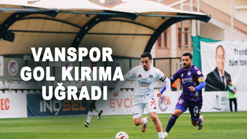 VANSPOR KIRIMA UĞRADI 