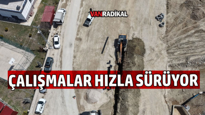 Alt Yapı Çalışmaları Sürüyor