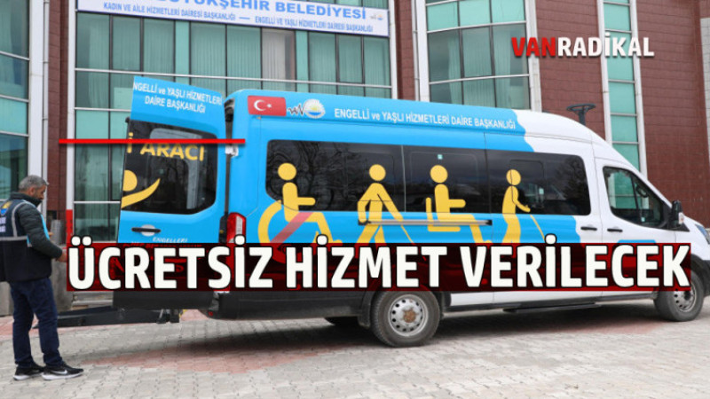 Yaşlı ve Engellilere Ücretsiz Hizmet 