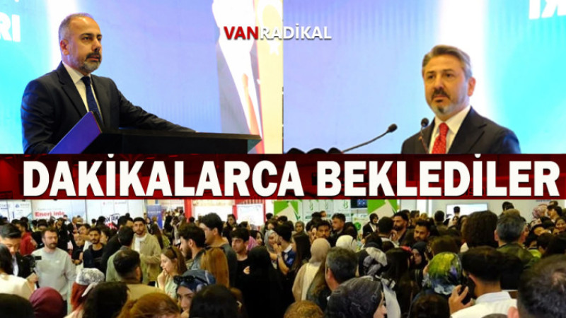 DAKİKALARCA SIRA BEKLEDİLER