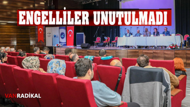 ENGELLİLER UNUTULMADI
