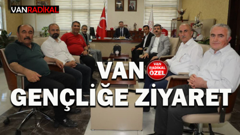 VAN'DA GENÇLİK VE İŞ BİRLİĞİ GÖRÜŞMESİ 