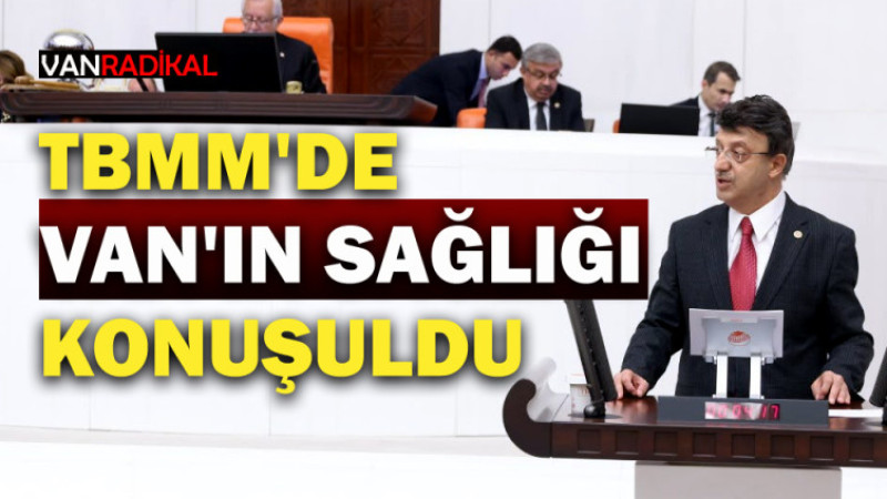 TBMM'DE VAN KONUŞULDU