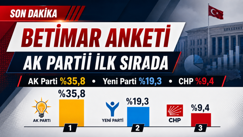 YENİ PARTİ'NİN OY ORANI 
