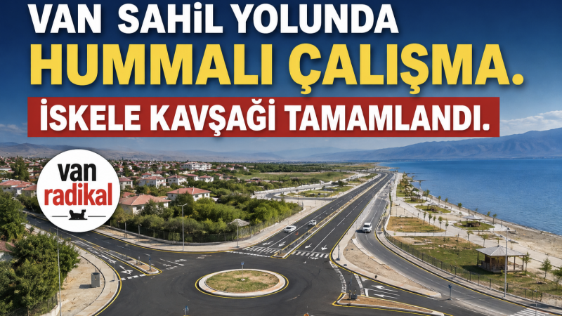 SAHİL YOLUNDA HUMMALI ÇALIŞMA 