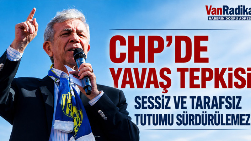 CHP'DE MANSUR YAVAŞ TARTIŞMASI 