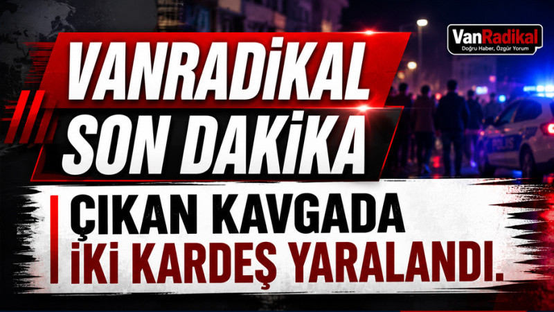 KARDEŞLER BIÇAKLA YARALANDI