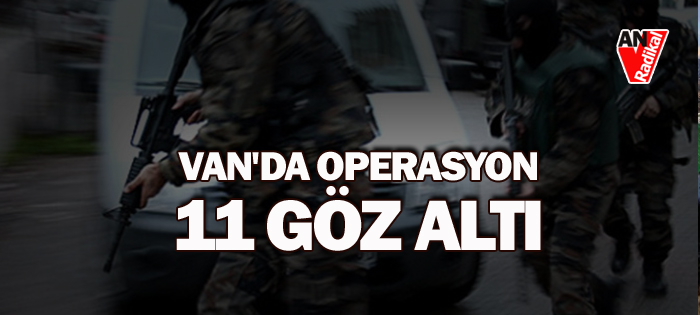 Van'da torbacı operasyonu